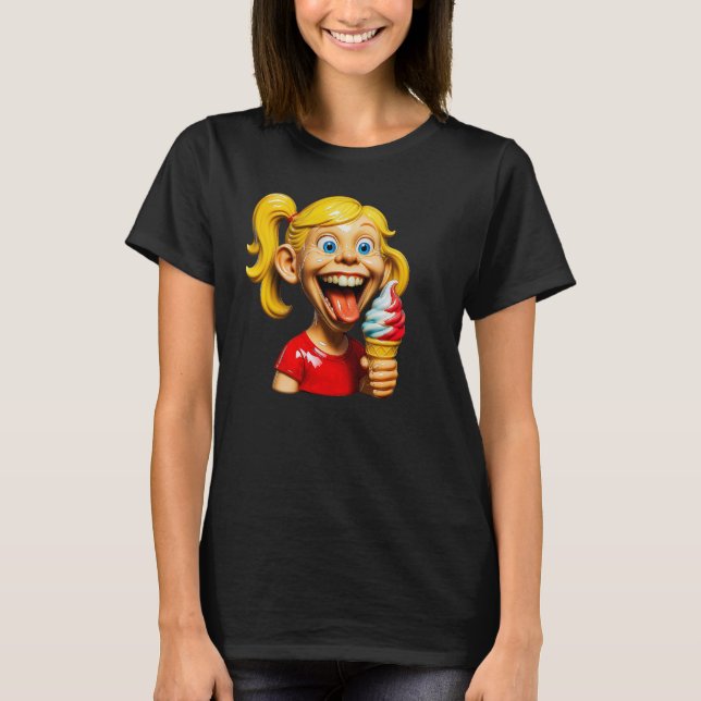 Camiseta Ice Cream Laugh Tee (Frente)