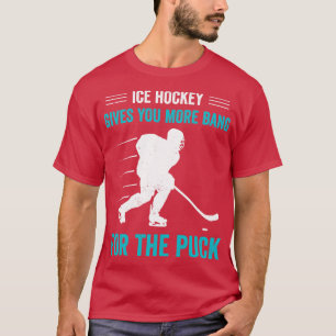 Camiseta Ice Hockey Goalie More Bang para o Buck