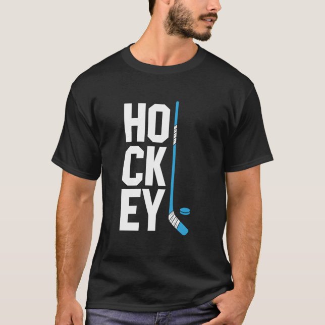 Camiseta Ice Hockey Player Hockey Son Hockey (Frente)