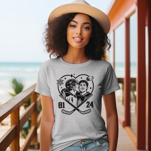 Camiseta Ice hockey Romance Team Hollanov Shane & Ilya Book (Criador carregado)