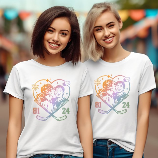 Camiseta Ice hockey Romance Team Hollanov Shane & Ilya Book (Criador carregado)