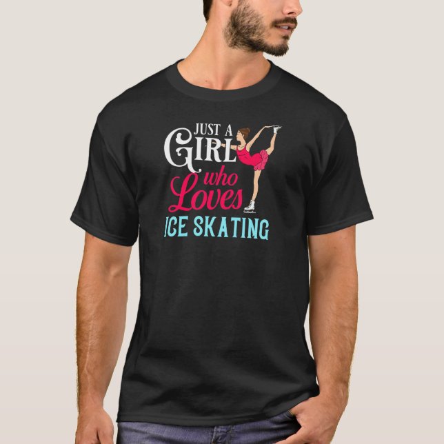 Camiseta Ice Skater Calçados do skater Skates do treinador (Frente)