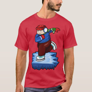 Camiseta Ice Skater com Sweater Scarf e Chapéu