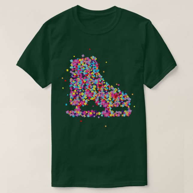 Camiseta Ice Skating (Frente do Design)