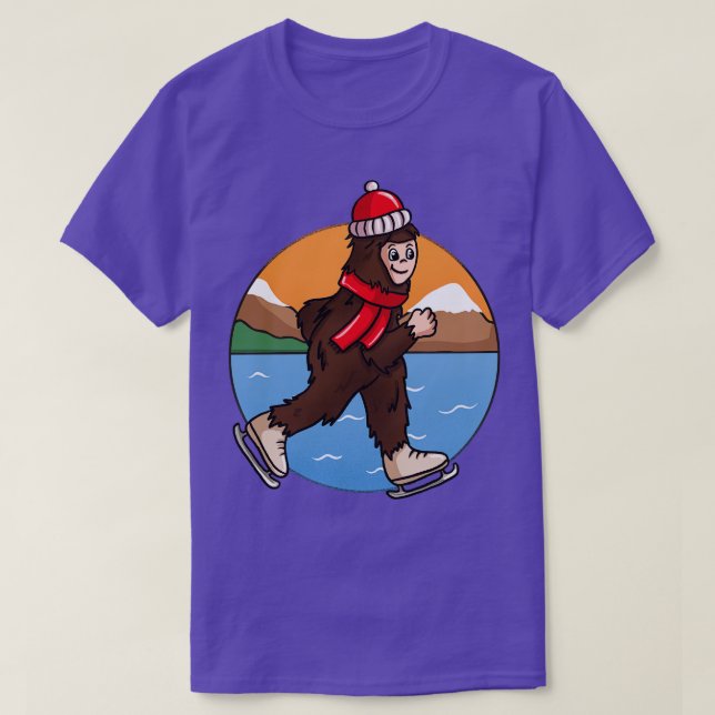 Camiseta Ice Skating (Frente do Design)