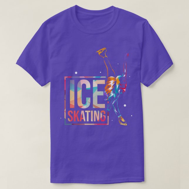 Camiseta Ice Skating 53 (Frente do Design)