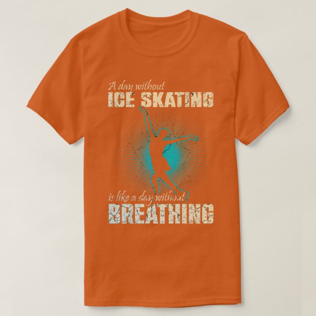Camiseta Ice Skating 6 (Frente do Design)