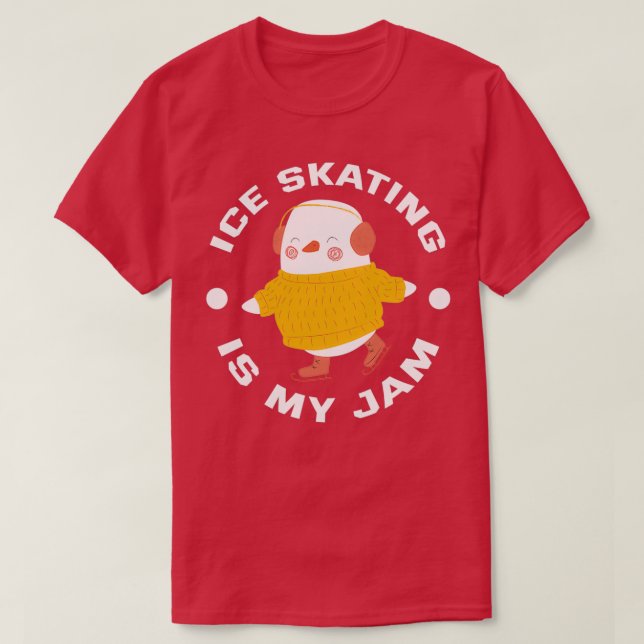 Camiseta Ice Skating 99 (Frente do Design)
