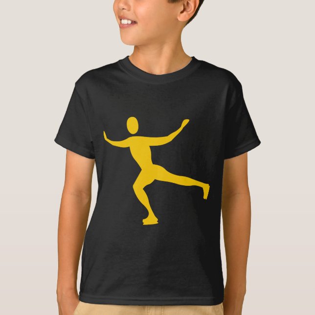 Camiseta Ice Skating - Amber (Frente)