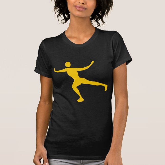Camiseta Ice Skating - Amber (Frente)