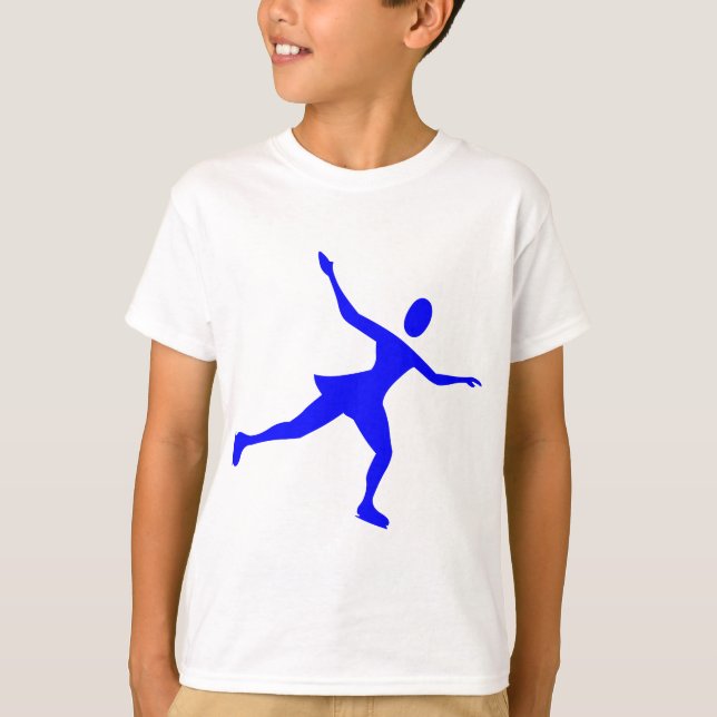 Camiseta Ice Skating - Blue (Frente)
