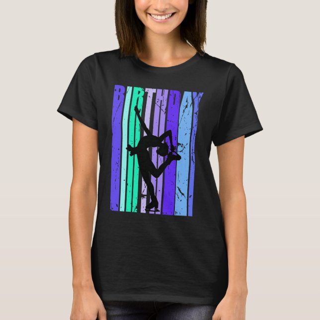 Camiseta Ice Skating Girls Dancing Daughter Queen Season Te (Frente)