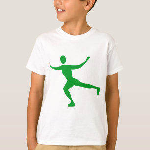 Camiseta Ice Skating - Grass Green