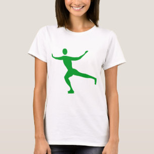 Camiseta Ice Skating - Grass Green