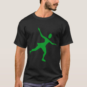 Camiseta Ice Skating - Grass Green