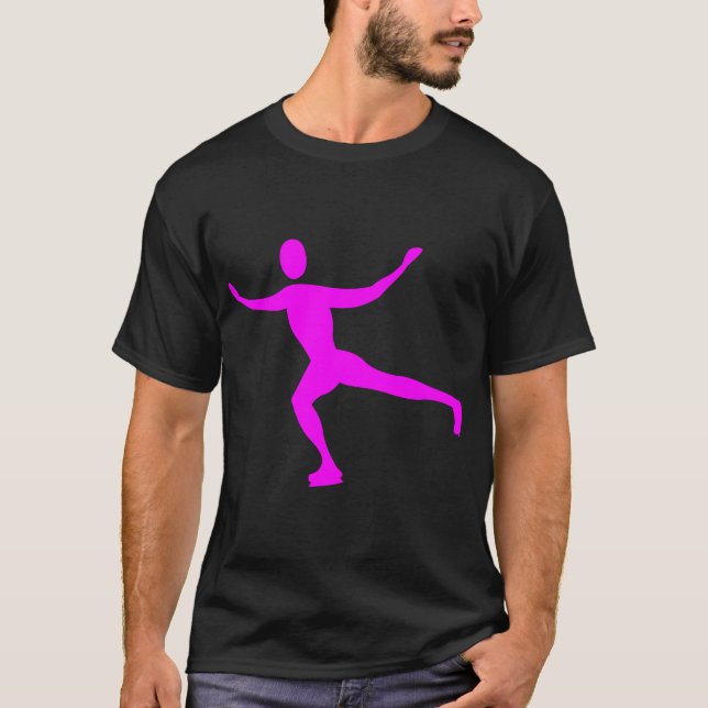 Camiseta Ice Skating - Magenta (Frente)