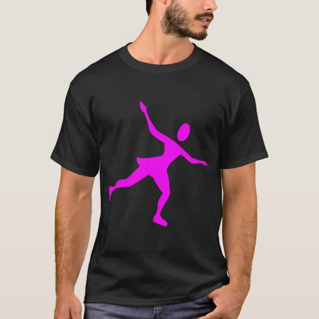 Camiseta Ice Skating - Magenta (Frente)