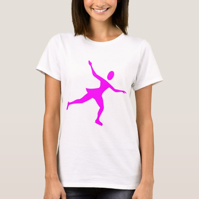 Camiseta Ice Skating - Magenta (Frente)