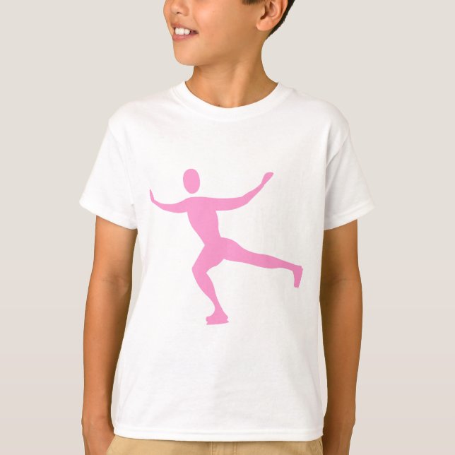 Camiseta Ice Skating - Pink (Frente)