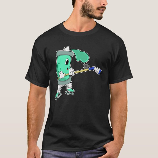Camiseta Ice spray Ice hockey Ice hockey stick Sports (Frente)