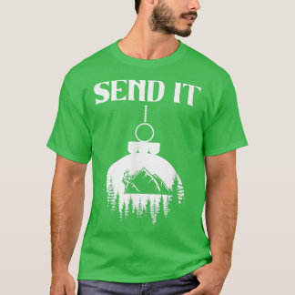 Camiseta Ice Subindo na Montanha da Neve Hobby Enviá-la