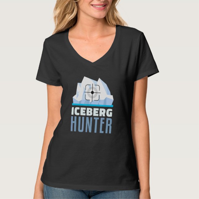 Camiseta Iceberg Hunter Purify Water Vodka Makers Ice Hunti (Frente)