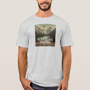 Camiseta Icefields Parkway Alberta Canada Eagle