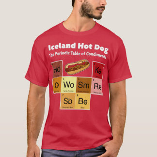 Camiseta Iceland Hot Dog Viking Cuisine Reykjavik Remoulade