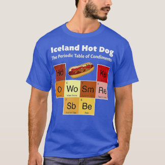 Camiseta Iceland Hot Dog Viking Cuisine Reykjavik Remoulade