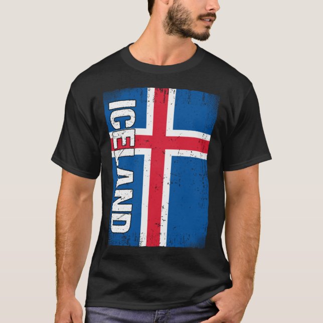 Camiseta Icelander Flag Iceland (Frente)