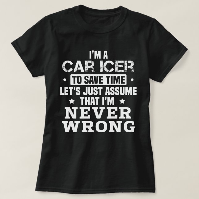 Camiseta Icer Do Carro (Frente do Design)