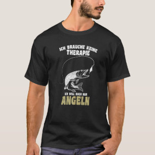 Camiseta Ich Brauche Keine Therapie Ich Irá Doch Nur Angel