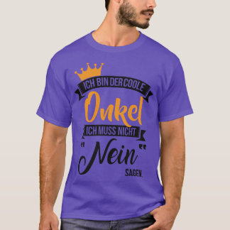 Camiseta Ich caixa der coole onkel
