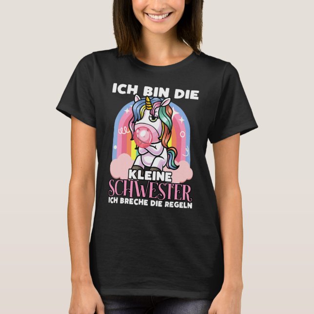 Camiseta Ich Caixa Die Kleine Schwester Schweister Schwewis (Frente)