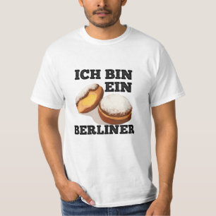 Camiseta Ich caixa ein Berliner