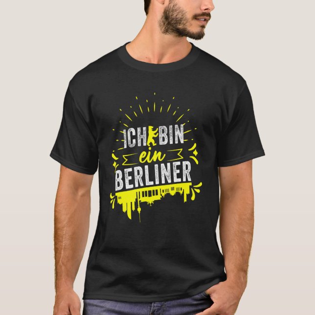 Camiseta Ich Caixa Ein Berliner Sweet Berlin Sightsights De (Frente)
