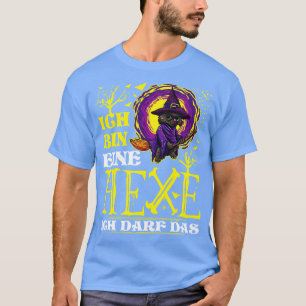 Camiseta Ich Caixa Eine Hexe Lustige Schwarze Katze Hallowe
