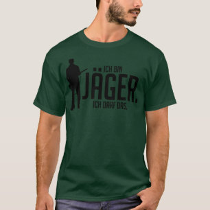 Camiseta Ich caixa jager ich darf das