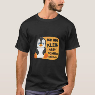 Camiseta Ich Caixa Klein Aber Scheiß Pinguim Perigoso