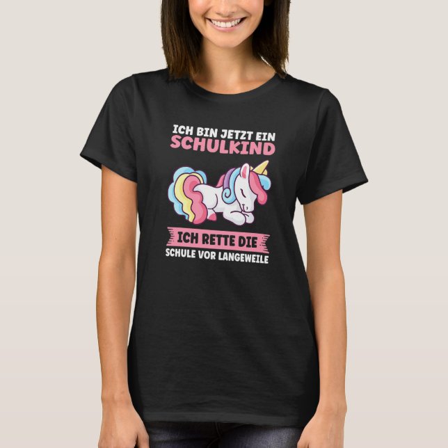 Camiseta Ich Caixa Schulkind Ich Rette Elementation School (Frente)