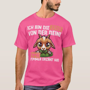 Camiseta Ich Caixa Ziege Von Der Deine Mama Dir Immer Erzhl
