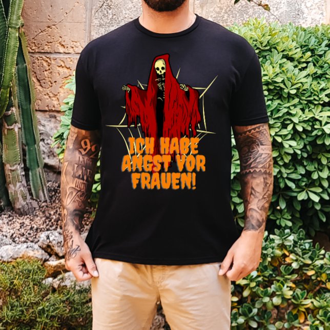 Camiseta Ich habe Angst vor Frauen Lustiges Shirt (Criador carregado)
