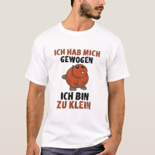 Camiseta Ich Habe Mich Gewogen Caixa Zu Klein Cute Flannele