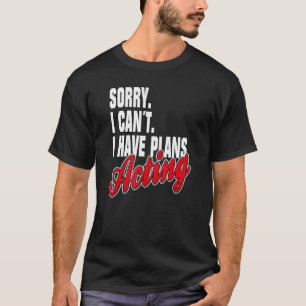 Camiseta Ich Habe Plane Afirmações Em Ação