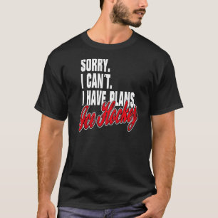 Camiseta Ich habe Plane Ice Hockey Sayits
