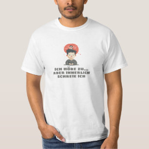 Camiseta Ich höre zu..