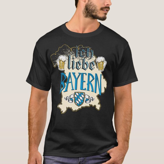 CAMISETA ICH LIEBE BAYERN (Frente)