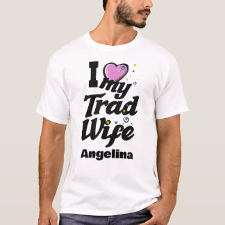 Camiseta ich liebe meine Hausfrau Mutter Tradwife 