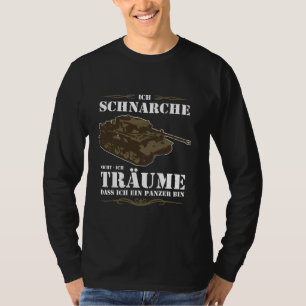 Camiseta Ich Schnarche Nicht Ich Träume Dass Ich Ein Tiger