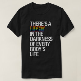 Camiseta Ich sehe ein Licht - There's A Light
